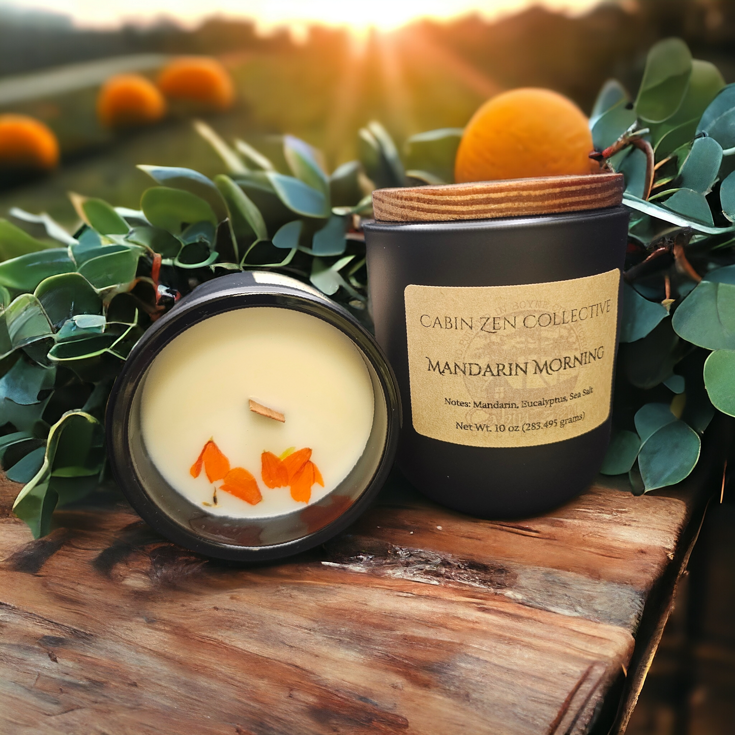 Mandarin Morning Refillable Candle