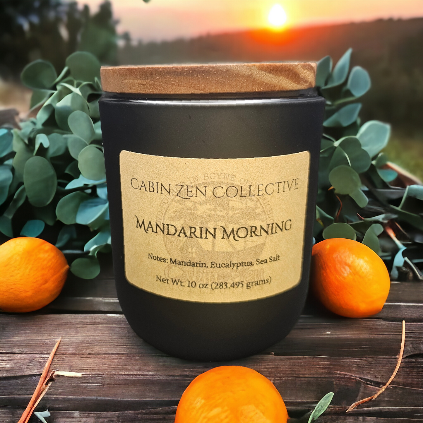 Mandarin Morning Refillable Candle