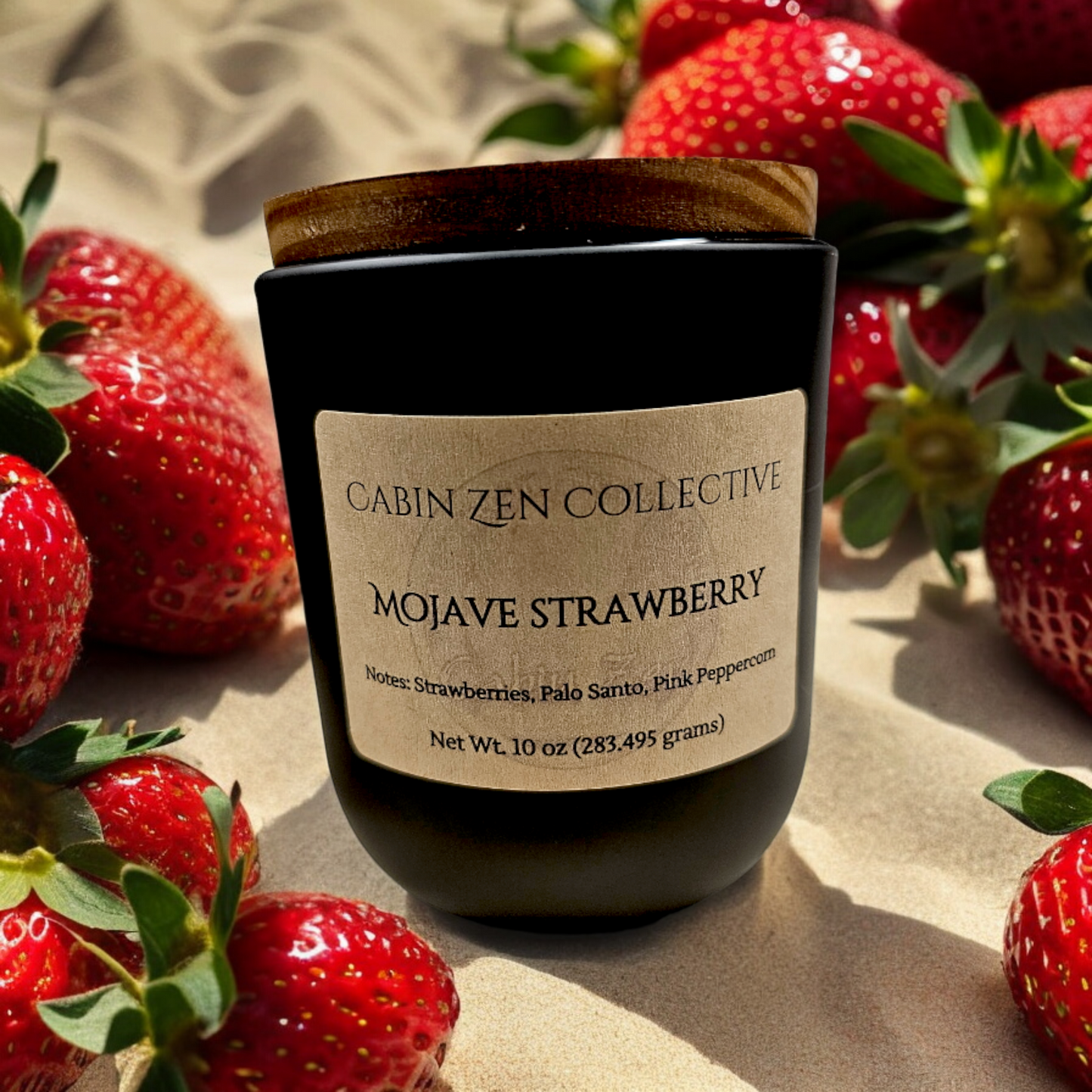 Mojave Strawberry Refillable Candle