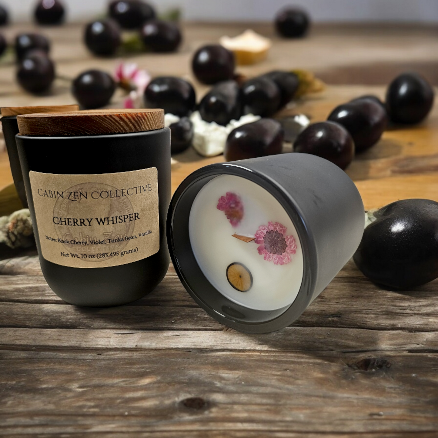 Cherry Whisper Refillable Candle