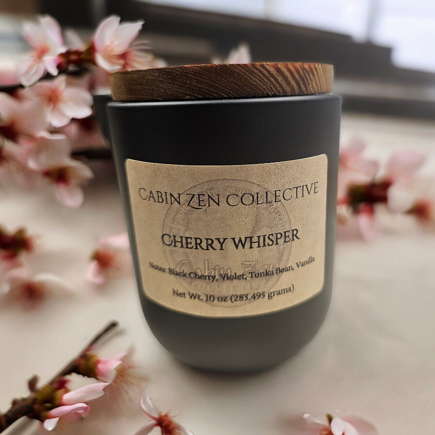 Cherry Whisper Refillable Candle