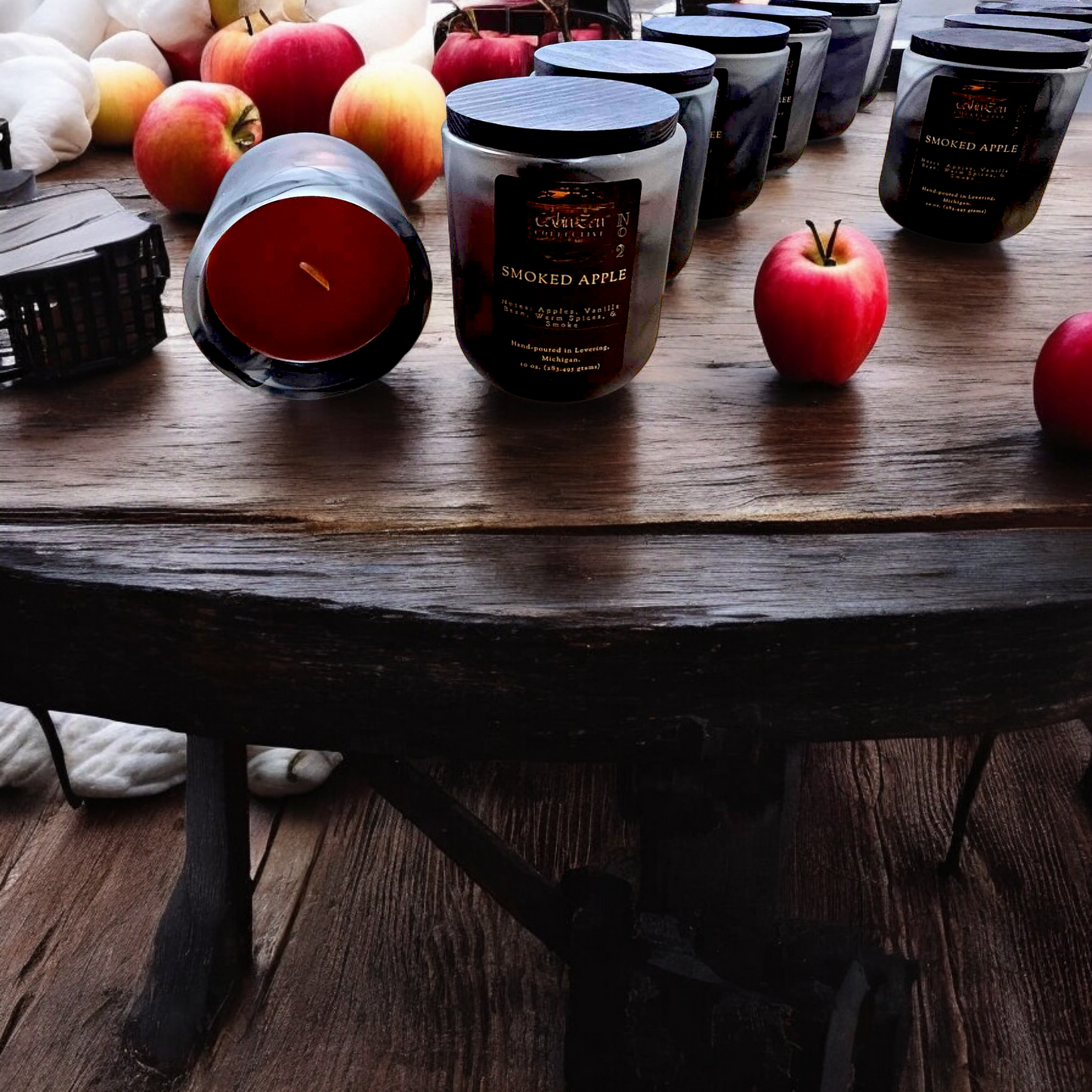 Smoked Apple Refillable Candle