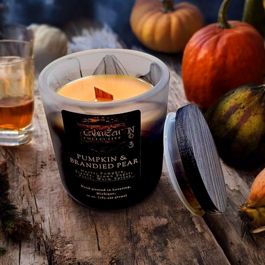 Pumpkin & Brandied Pear Refillable Candle