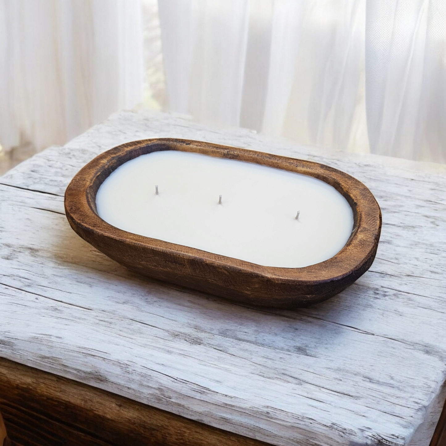 Customizable Dough Bowl Candle