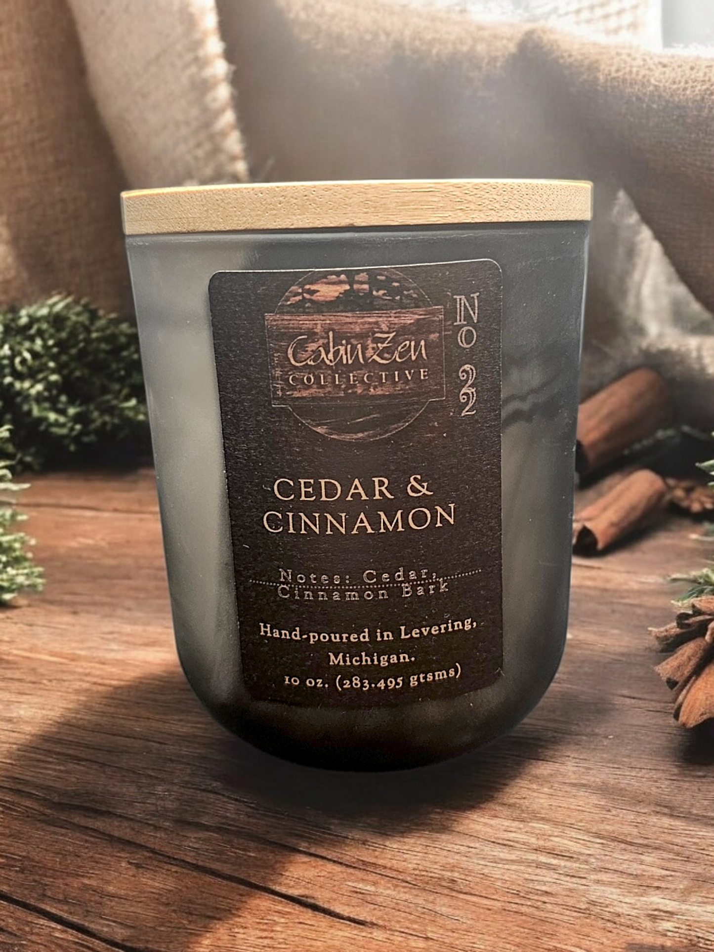 Cedar & Cinnamon 10 oz. Candle