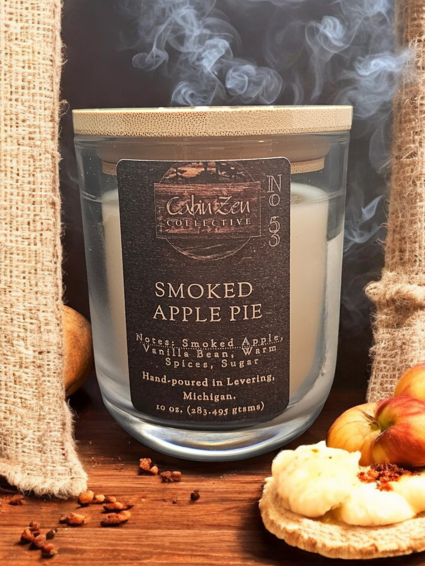 Smoked Apple Pie Limited Edition 10 oz. Candle